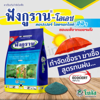 ฟังกูราน-โอเอช 1 กก. คอปเปอร์ฟ้า ป้องกันกำจัดโรคพืชที่เกิดจากเชื้อราและแบคทีเรีย สูตรทนฝน