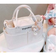 Túi bỉm sữa đa năng VEGIEBAG cho mẹ và bé-Túi đựng đồ cho mẹ bầu