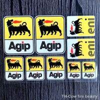 【hot】☼♀  Motorcycle Stickers AGIP Eni Lubricants Laminated Aprilia Graphics Reflective Decal for YAMAHA