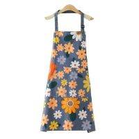 【jw】◎▧✁ Cotton Breathable Canvas Apron Womens Oil-resistant Wear-resistant Waistband