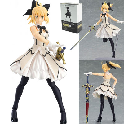 Figma ฟิกม่า Figure Action Fate Grand Order เฟท แกรนด์ออเดอร์ มหาสงครามจอกศักดิ์สิทธิ์ Saber Lily Altria เซเบอร์ ลิลลี่ Ver แอ็คชั่น ฟิกเกอร์ Anime อนิเมะ การ์ตูน มังงะ ของขวัญ Gift จากการ์ตูนดังญี่ปุ่น สามารถขยับได้ Doll ตุ๊กตา manga Model โมเดล