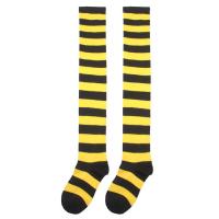 【Sock shop】ต้นขาฮาโลวีน YE สตรีถุงเท้าสาวลายคอสเพลย์เข่าสูงกว่าถุงเท้า