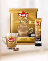 มอคโคน่าทรีโอโกลด์กาแฟปรุงสำเร็จชนิดผง 20กรัม แพค 20ซอง Moccona Trio Gold Instant Coffee Mix 20g. Pack 20 Sachets