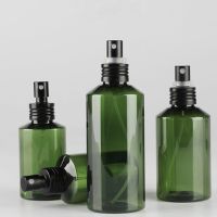 50/100/150/200 ML Spray Bottle Portable Green Plastic Sprayer Bottle Refillable Travel Perfume Bottle Cosmetic Containers