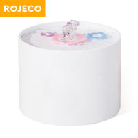 ROJECO เซรามิกแมวน้ำน้ำพุกรอง1L ดื่มอัตโนมัติสำหรับแมวป้อนตู้น้ำสัตว์เลี้ยงอัตโนมัติดื่มน้ำพุสำหรับแมว