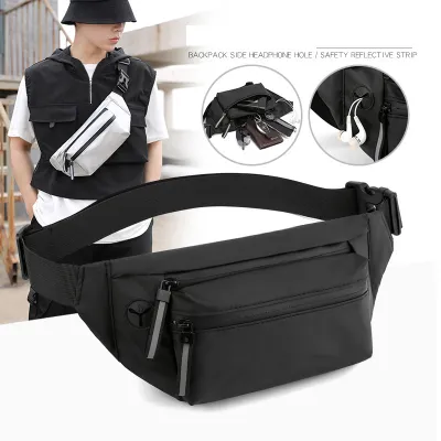 Durable Waist Pack Reliable Waterproof Bags Waterproof Shoulder Bag Men And Womens Chest Bag Outdoor Travel Belt Bag