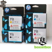 หมึก HP711 แพคชุด 4 สี  ใช้กับ DESINGJET T120 T520 #หมึกเครื่องปริ้น hp #หมึกปริ้น   #หมึกสี   #หมึกปริ้นเตอร์  #ตลับหมึก