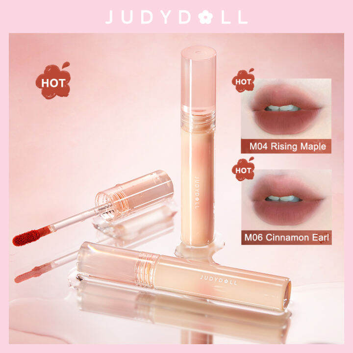 Judydoll Matte Watery Tint Thin Glossy Whitening Lipstick Gloss Lip Oil