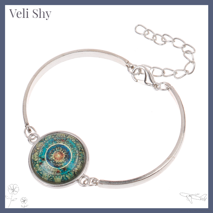 veli-shy-สร้อยคอจี้แก้ว-cabochon-สร้อยข้อมือต่างหูโยคะอินเดียเครื่องประดับ-mandala