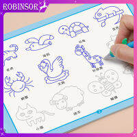 For Ages 3-8 Reusable Childrens Copybook For Calligraphy Basic Drawing Board Magic Copy Book Practice Book for Kids Writing Coloring Books