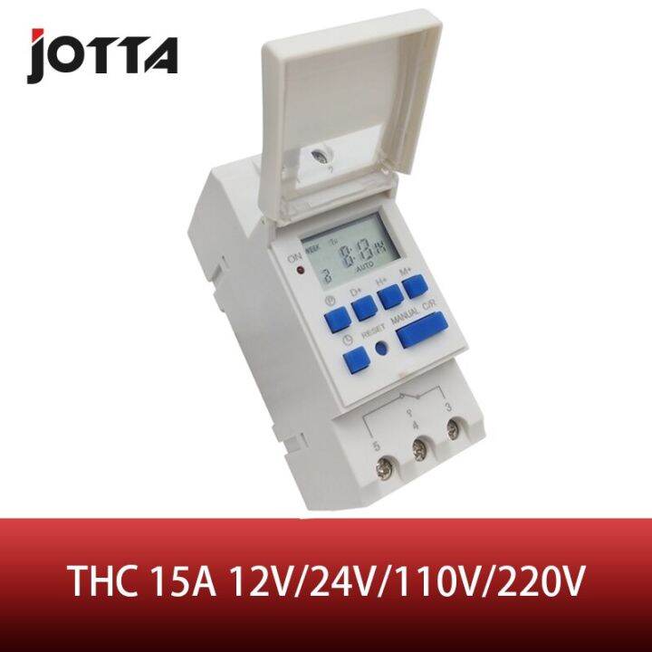 worth-buy-15a-จอ-lcd-ดิจิทัลแบบโปรแกรมได้รายสัปดาห์12v-24v-110v-220v-สวิทช์ดิจิทัลได้