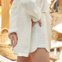 lookbooklookbook emmie shorts white tweed กางเกงขาสั้น เอวสูง สีขาว