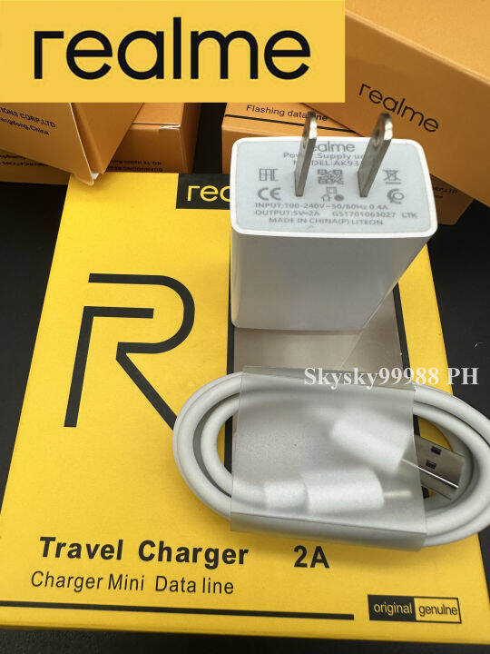 Realme Charger Micro USB Cable Original Chargers Flash Fast Charging ...