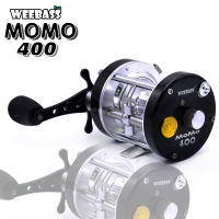 อุปกรณ์ตกปลา WEEBASS REEL รอก - รุ่น MOMO 400 (หมุนขวา) รอกเบท รอกกลม รอกตกปลา