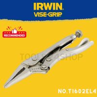 IRWIN คีมล็อคปากแหลม No.T1602EL4 รุ่น 4LN ขนาด 4 นิ้ว (100 มม.)