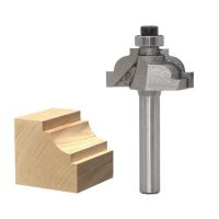 1PC 1/4－6.35MM Shank Milling Cutter ไม้แกะสลักคลาสสิก Cove Edging Router Bit Radius Wood Cutting Tool งานไม้ Router