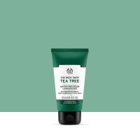 THE BODY SHOP TEA TREE MATTIFYING LOTION 50ml ครีมบำรุงผิวหน้าเนื้อบางเบา เพื่อให้ผิวไม่ขาดน้ำ มีส่วนประกอบของแป้งเพื่อควบคุมความมันบนใบหน้า ใช้เป็นครีมทากลางวันก็ได้นะคะ มอบความชุ่มชื้นโดยปราศจากความมันวาว ไม่ก่อให้เกิดการอุดตันของรูขุมขน