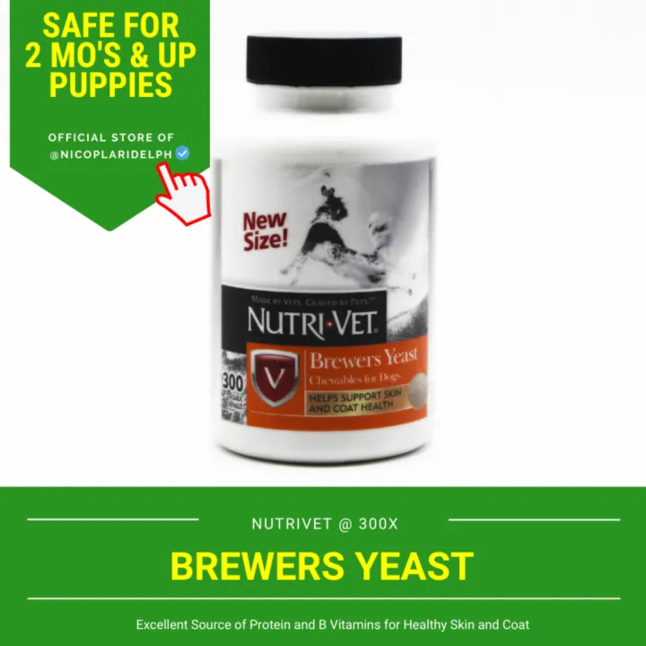 is brewers yeast with garlic safe for dogs