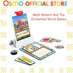  Osmo - Genius Starter Kit for iPad & iPhone - 5 Educational  Learning Games - Ages 6-10 - Math, Spelling, Creativity & More - STEM Toy  Gifts for Kids, Boy 