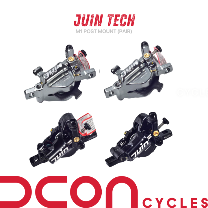 Juin Tech M1 (Pair) Hybrid Hydraulic Post Mount Disc Brakes Lazada PH