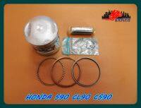 HONDA S90 CL90 CS90 PISTON with PISTON RING COMPLETE SET size 0.25 // ชุดลูกสูบ พร้อม แหวนลูกสูบ ขนาด 0.25