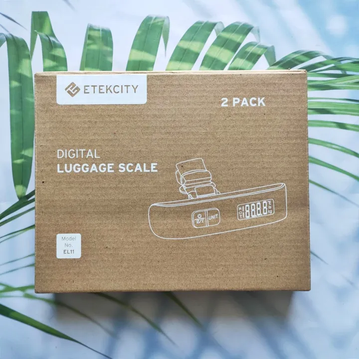 (Etekcity®) Digital Luggage Scale 2 Pack Model. EL11 เครื่องชั่งน้ำหนัก