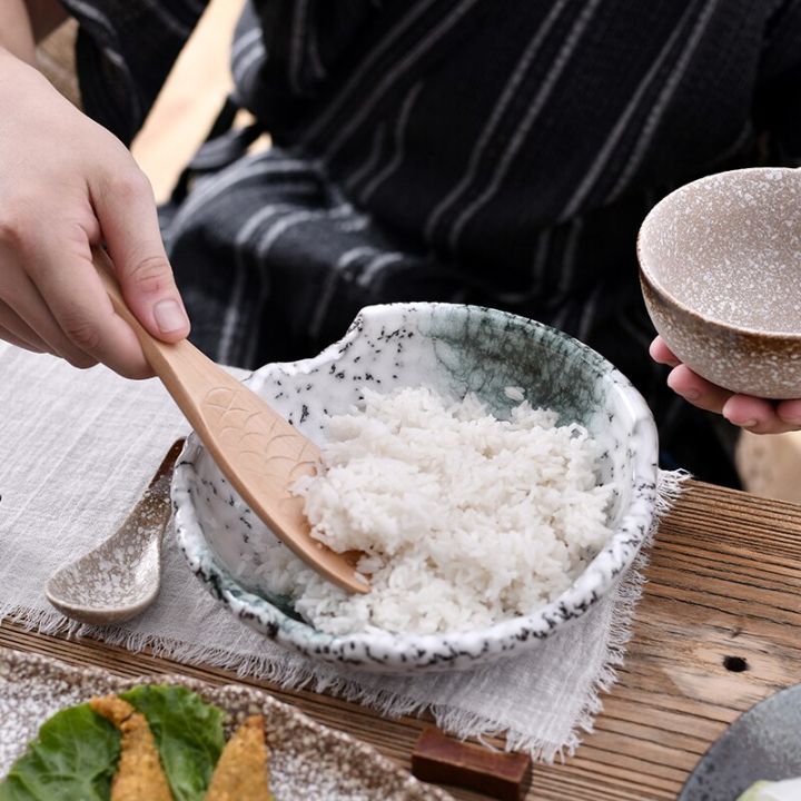 จานจานเซรามิกรูปทรงญี่ปุ่นขนาด8นิ้วชามข้าวสไตล์มินิมอลใช้ในบ้านสลัดผลไม้น้ำซุปก๋วยเตี๋ยว-guanpai4เครื่องใช้สำหรับโต๊ะอาหารที่ใช้ในครัวซูชิ