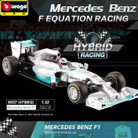 ABburago 1:43 2016 W07 Benz F1 #44 #6แฮมิลตัน Rosberg ล้อแม็กของเล่นรุ่นรถ2019 W10 #77สูตรแข่งรถโมเดลรถ D Iecast