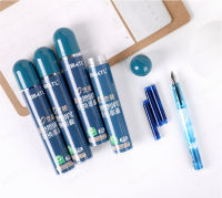 Fatai ปากกาหมึกสีฟ้าเขียวที่สามารถลบได้ 10 ด้าม สำหรับปากกาลบหมึกสีน้ำเงินแก้ผลาญ