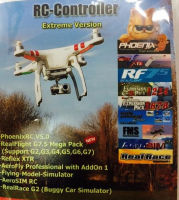 ชุด Sim ฝึกบิน เครื่องบิน เฮลิคอปเตอร์ RC-Controller Extreme version Phonic Rc - สำหรับรีโมทฟูตาบ้า Futaba