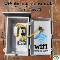 ตู้ควบคุม อุปกรณ์ไฟฟ้า อัตโนมัติ ผ่าน Wifi ใช้งานได้ทั่วทุกที่ทั่วโลก สิ้นค้ามีการรับประกัน