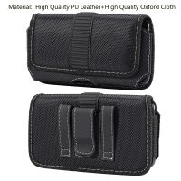 .Suitable For Universal Mobile Phone Pouch Belt Clip for 5.8-6.9 inch Smartphone Oxford Cloth Waist Bag