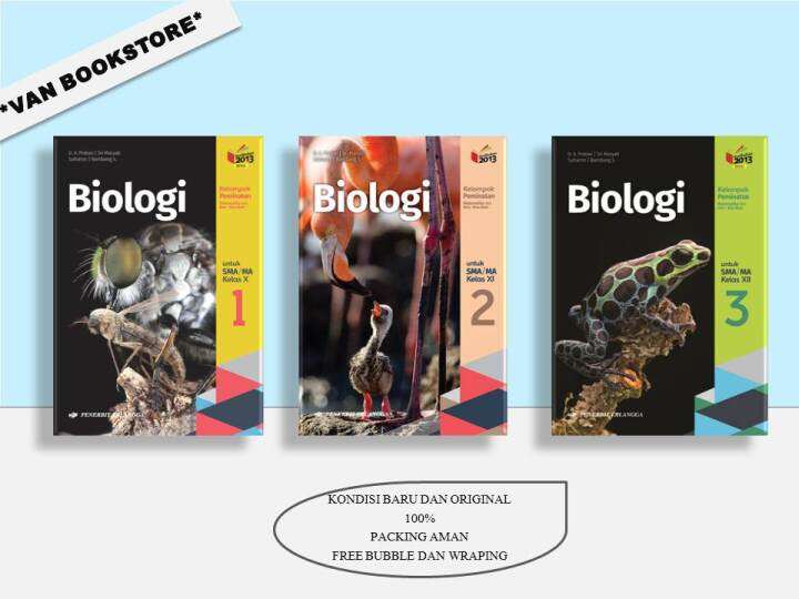 Buku Biologi SMA Kelas 10 11 12 K13N Peminatan D.A Pratiwi | Lazada ...