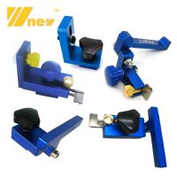 Miter Track Stop Aluminum Flip Stop T Slot Miter Gauge Fence Connector Woodworking Saw Table Sliding Brackets Chute Limiter