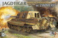 พลาสติก โมเดล ประกอบ takom สเกล1/35 JAGDTIGER PORSCHE PRODUCTION TYPE Sd.Kfz.186 w/ZIMMERIT TK-8012