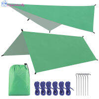 Latutterfly กันน้ำ Canopy เต็นท์ครีมกันแดด Multifunctional Beach Sun Shade Sail ชั้นสำหรับ Outdoor Camping Tourist【cod】