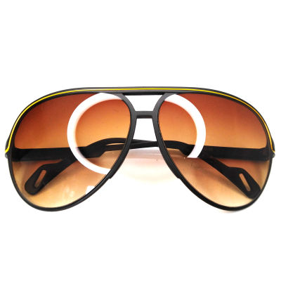 CheappyShop vintage sunglasses แว่นตาวินเทจ แว่นตาแฟชั่น แว่นตากันแดด ทรงนักบิน คลาสสิค ป้องกัน UV400 แว่นวินเทจสีชา สวยทุกโครงหน้า