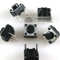 100Pcs Tactile Switch Momentary Tact 6X6X5 6*6*5Mm DIP Middle 2 Pin Ever