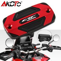 2023ใหม่สำหรับฮอนด้า CRF1100L AfricaTwin CRF1000L CRF 1100 L อุปกรณ์เสริมฝาครอบกระปุกน้ำมันไฮดรอลิกเบรกหน้าและฝาถังน้ำมันน้ำมันเครื่อง