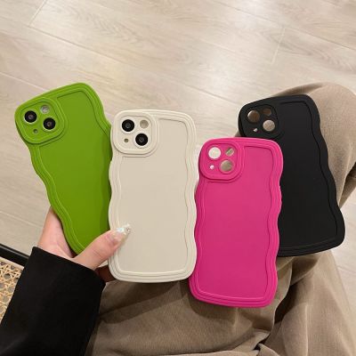 Curly Wavy iPhone 14 13 12 XS X XR 7 8 2022 Soft Silicone Cover
