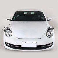 Make Your Car Stand Out with These Eye-Catching Eyelash Light Stickers!