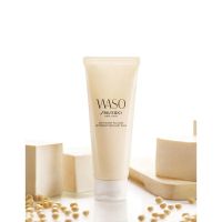 SHISEIDO WASO Soft+Cushy Polisher 30ml ชิเซโด้ วาโซ สครับสูตรอ่อนโยนช่วยขจัดเซลล์ผิวที่เสื่อมสภาพ