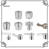 NAICKERTH 1Pcs ลูกบิด แกน Handwheel มือจับสวิตช์ Faucet ที่จับอ่างล้างหน้า Faucet Handle รางน้ำขนาดเล็ก วาล์วสามเหลี่ยม