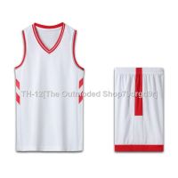 ✣♠◑ Special Offer ! Summer Basketball Wear Suit Mens Competition Team Uniform Student Sports Training Wear Vest Jersey Prin