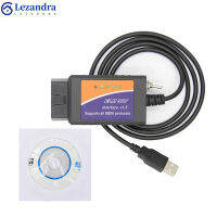 Stock】Diagnostic Coding Tool สาย Usb Obd 327พร้อมสวิตช์สำหรับ Forscan Elmconfig Ff2 Focccus