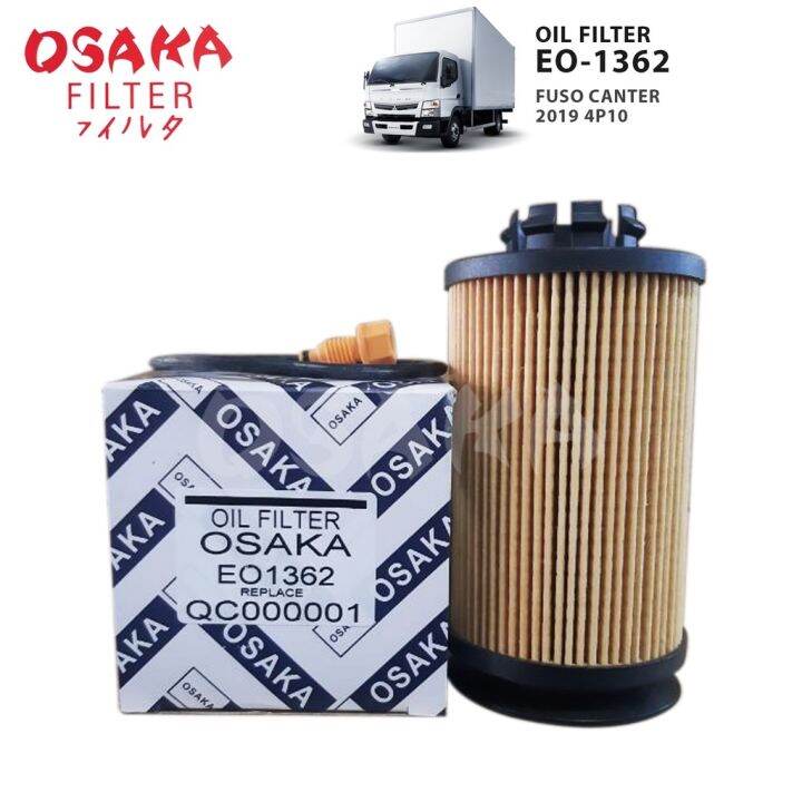 EO1362 Oil Filter Fuso Canter 4p10 2018 Up 1Piece Lazada PH