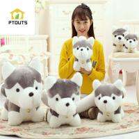 PTOUTS ของเล่นการ์ตูนเอาใจตกแต่งบ้านสัตว์ของขวัญ Plushie มาพร้อมกับของเล่นหมอนลายการ์ตูนตุ๊กตาหนานุ่มฮัสกี้ Boneka Mainan จัดงานแต่งงานปาร์ตี้หมอนสำหรับนอนเด็ก