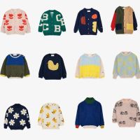 Pre-sale Bobo 2023 Autumn Winter New Kids Boys Girls Sweaters Knitting Pullovers Baby Jumpers Cartoon Children Cardigans Clothes