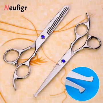 Hair Cutting Scissors Set Thinning Shears Set Texturizing Blending  Hairdressing Shear Haircut Salon Barber Scissor Kit Professional Shears for  Stylist, Men, Women 2pcs 6.5 Inch 