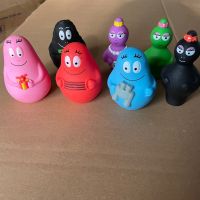 ♙ 5pcs German animation NEW Rare family Barbapapa and Barbamama figure model Doll Toy Birthday gifts for children